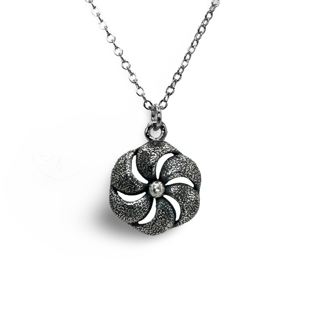 Medium Puffy Dot Arevakhach Necklace