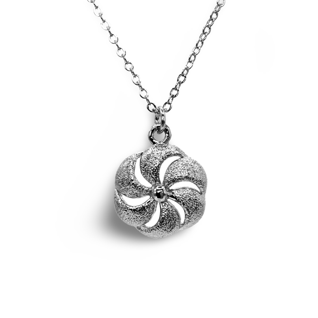 Medium Puffy Dot Arevakhach Necklace