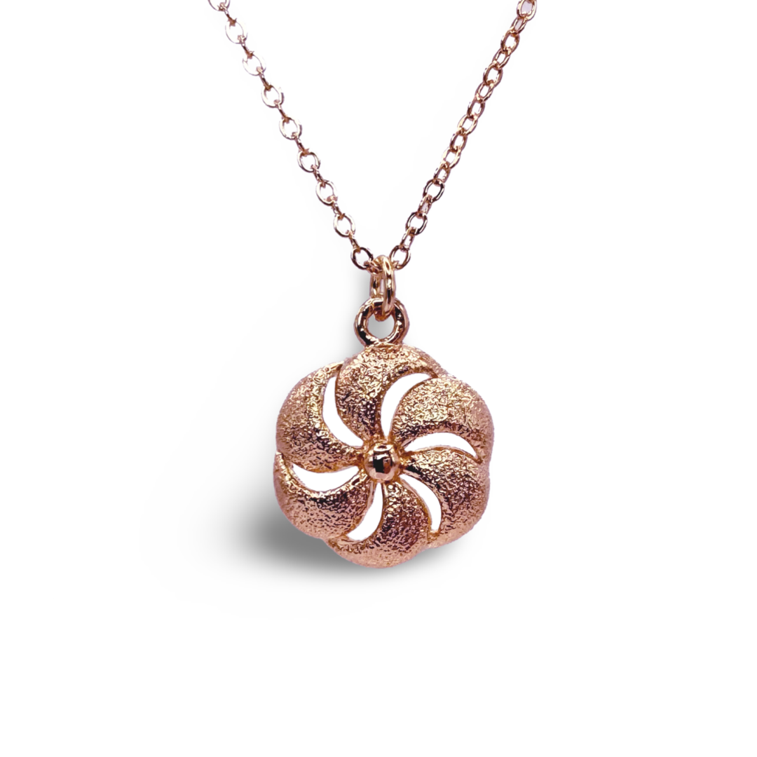 Medium Puffy Dot Arevakhach Necklace
