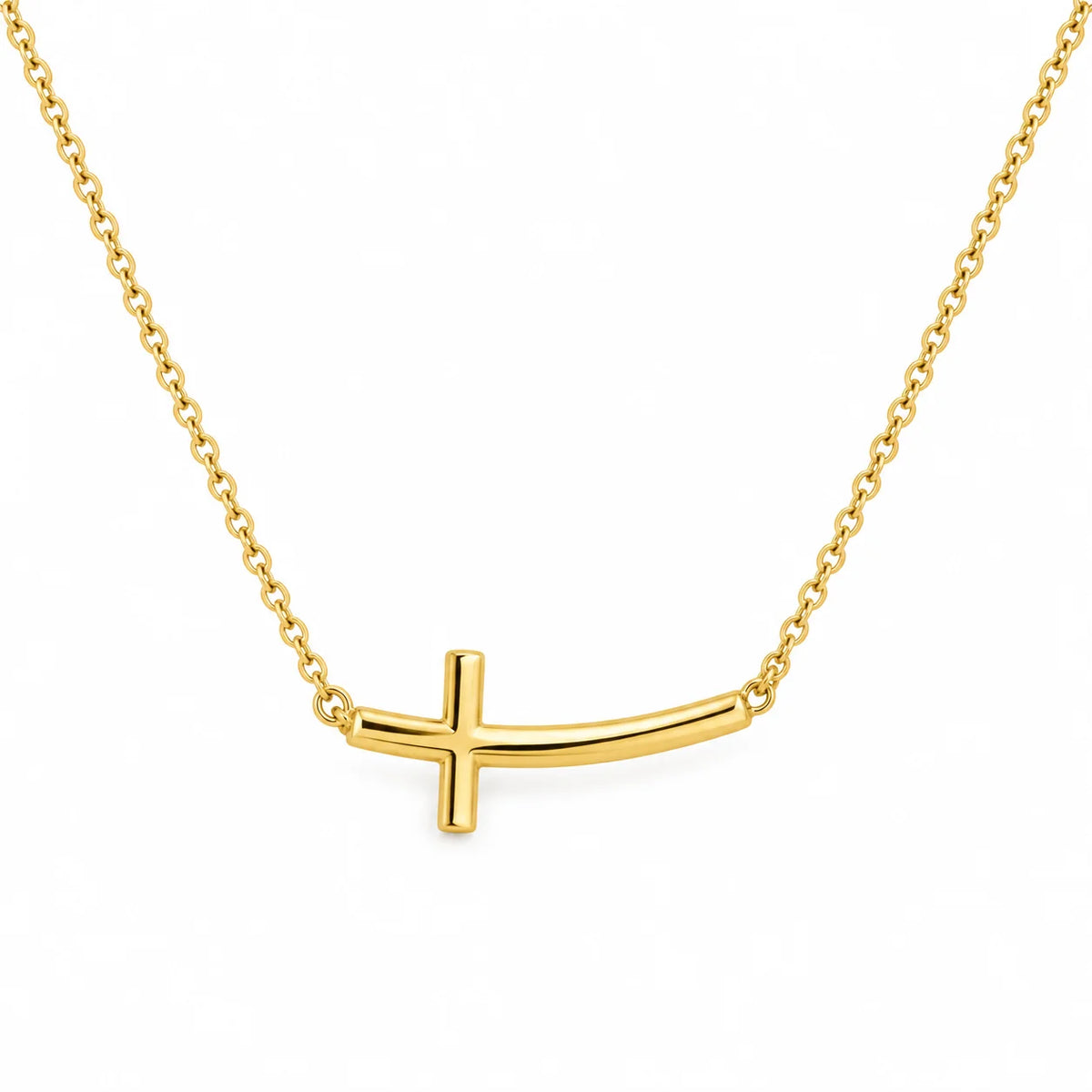 Glossy Festoon Cross