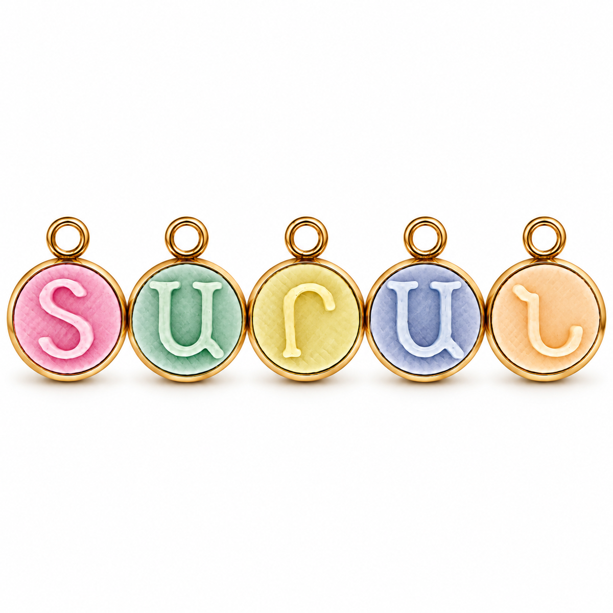 Armenian Initial Token Necklace
