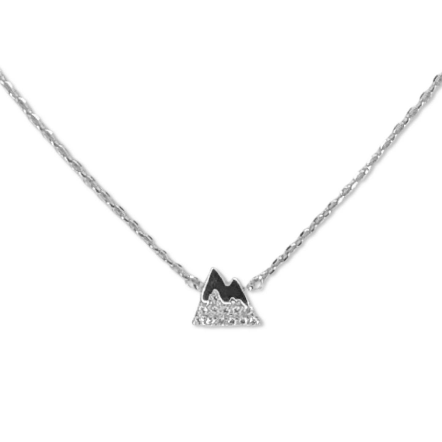 Ararat Mini Pave Mountainscape Necklace