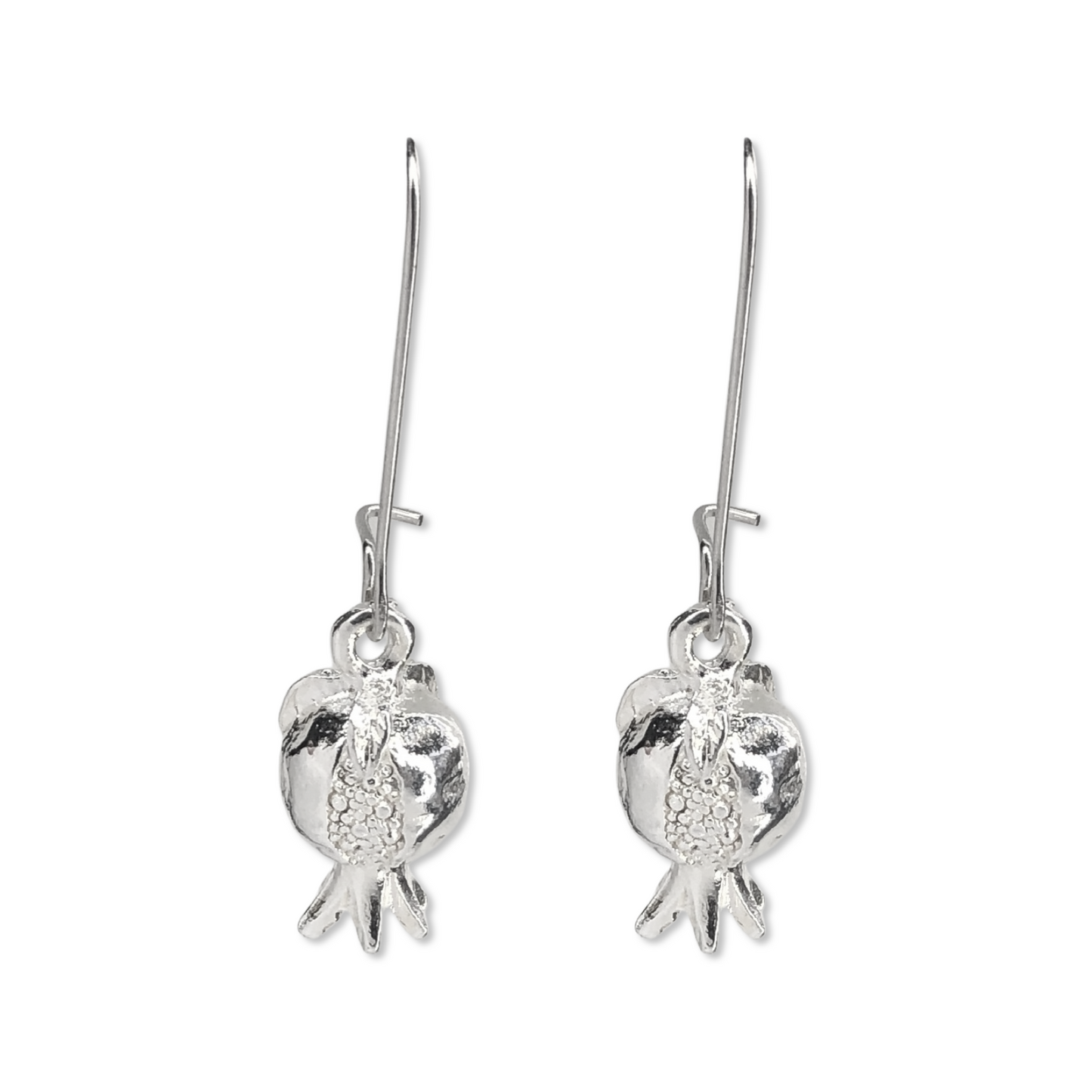 Pomegranate Kidney Wire Earrings